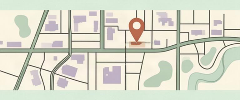Mapa ilustrado de la ubicación de P.S.G. Fotografía en Calle 50, Arriaga